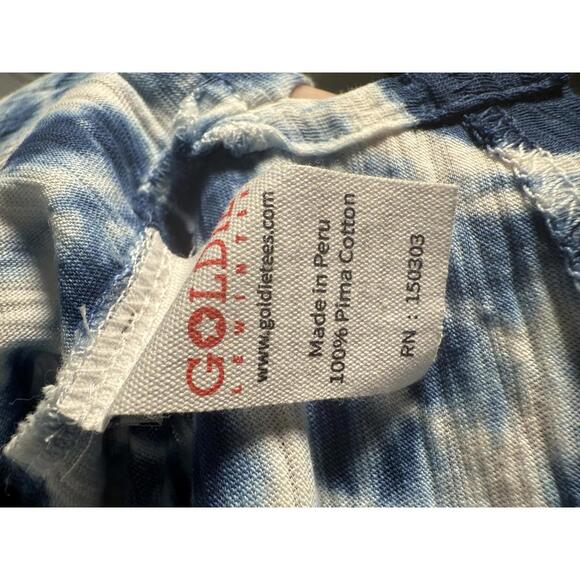 NWOT Goldie Lewinter Women's Tie-Dye T-Shirt - XS - Picture 4 of 4